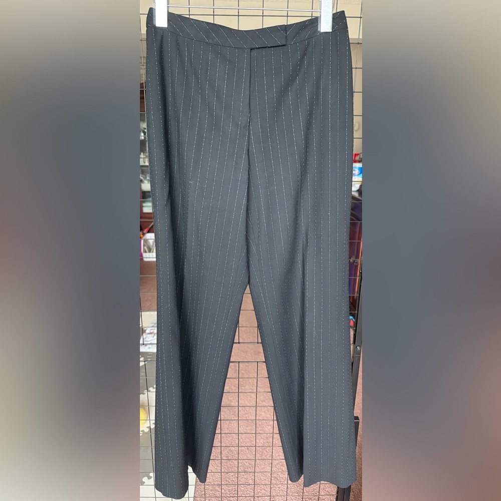 Classiques Entier Aqua Pinstripe Women's Trousers